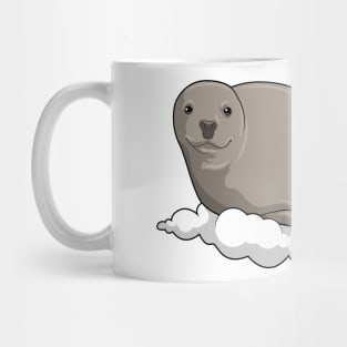 Seal on Clouds Mug